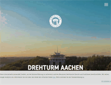 Tablet Screenshot of drehturm-aachen.de